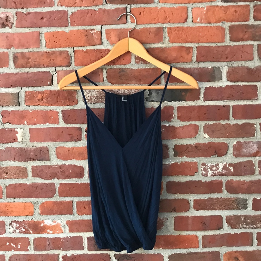Navy Blue Top